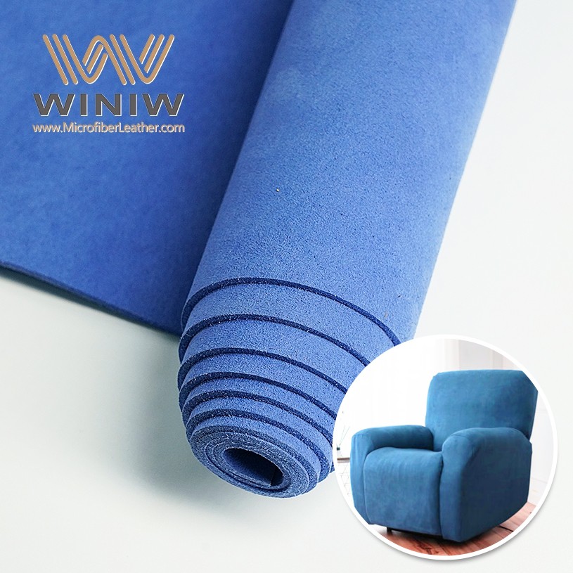 Easy To Care Vegan Microfiber Suede Upholstery Fabric